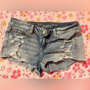 American Eagle Outfitters Women's Blue Stretch Jeans